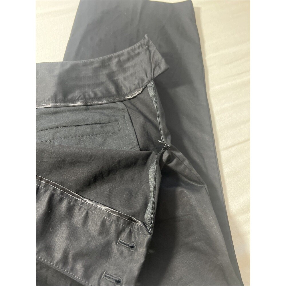 White House Black Market Cropped Classic Legacy Pants size 6 Side Zipper - Picture 5 of 8